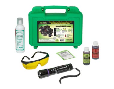 Marine leak detection kit