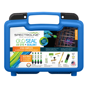 SPE-MVLGSDS.Case Komplettes GLO Seal Stick Capsule-Set von Spectroline