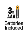 3 AAA Batteries