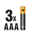 AAA 건전지 3개