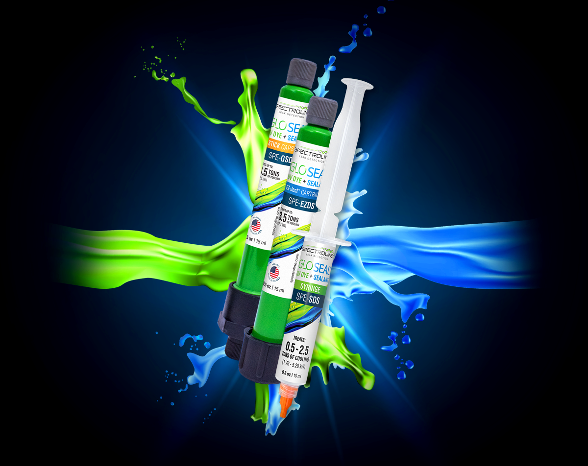 トップス Glo GLO Seal™ Premium UV dye with Powerful Sealant - Spectroline.com