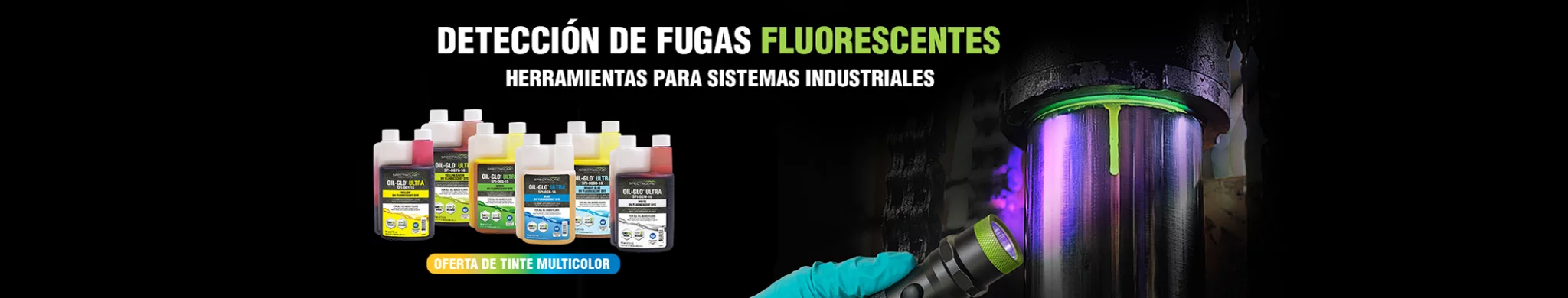 detección de fugas fluorescentes from Spectroline